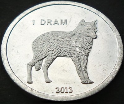 Moneda exotica 1 DRAM - NAGORNO KARABAH, anul 2013 *cod 2540 B foto