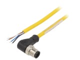 Cablu M12 pentru senzori - 4 pini, lungime 10m, IP68, MUELLER ELECTRIC