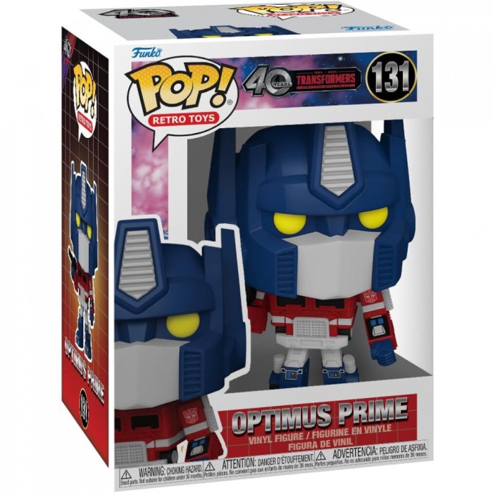 Figurina &ndash; Pop! Retro Toys &ndash; Transformers: Optimus Prime, Multicolor, 16.5 cm