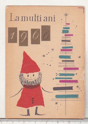 bnk cld Calendar de buzunar 1966 - La multi ani ! foto