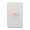 Buton de iesire Touch, plastic alb, montaj aparent, 12-24 Vcc, NO-NC-COM, LED, 86 x 55 mm CSB-86-P1, Csaccess