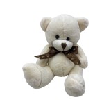 Urs Crem Maxi 20cm Plus Botez/Aranjament Lumanare - Decor Copii 3+ Ani