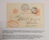 Romania 1906 - Carte postala circulata BUCURESTI-MUNCHEN