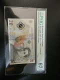 Bancnota 20 lei 2023 in grad PMG 67