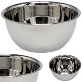 Cupa Vopsit Păr Metalică Enzo, Bol Amestec Vopsea, Măști Cosmetice - Accesorii Coafor Profesionale, 9x4cm