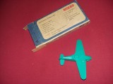 Macheta Aeromodel vechi POLONEZ,plastic(de)construit,ambalaj original,T.GRATUIT, 1:28, 38, Rosu