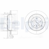 DELPHI BG4031 Disc frana