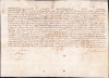 HST PM240N Bulă papală emisă de Papa Benedict al XIV-lea, 1749, pe pergament