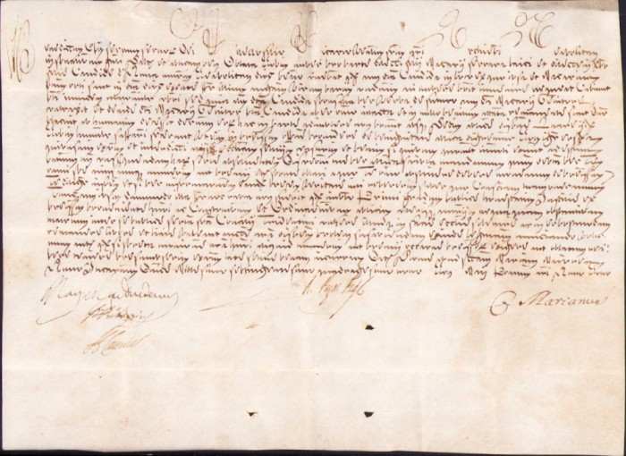 HST PM240N Bulă papală emisă de Papa Benedict al XIV-lea, 1749, pe pergament