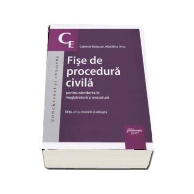 gabriela raducan fise de procedura civila 2017