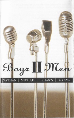 Caseta Boyz II Men &amp;lrm;&amp;ndash; Nathan, Michael, Shawn, Wanya, originala foto