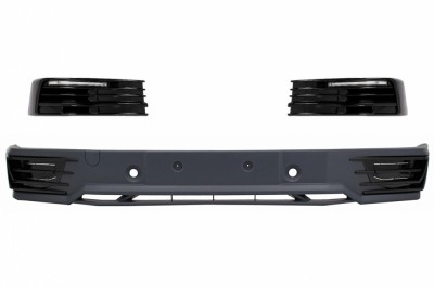 Prelungire Bara Fata Extensie Add-on cu Lumini de zi cu LED DRL VW Transporter T6 (2015-up) Performance AutoTuning foto