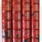HISTOIRE DE LA LITTERATURE ANGLAISE par H. TAINE , VOLUMELE I -IV , 1916- 1917 , PREZINTA SUBLINIERI