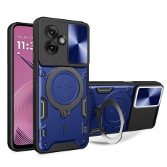 Husa Motorola Moto G55 Techsuit CamGuard Pro, albastru foto