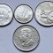 Set 3 monede 5, 10, 25 cents 2023 Canada , Charles III, First Strike, unc