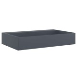 Cumpara ieftin Chiuveta antracit 60x38x11cm conglomerat turnat mineral/marmura