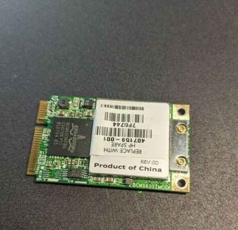 Placa de retea wireless HP 407159-001 - BCM94311MCG