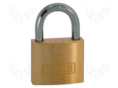 Lacăt cu toartă alamă Protecţie: joasă (nivel 3) A: 40mm C: 6mm foto