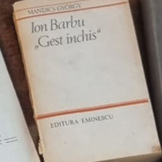 Mandics Gyorgy - Ion Barbu - "Gest Inchis"