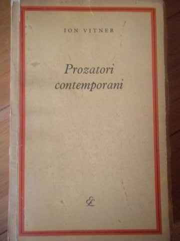 Prozatori Contemporani - Ion Vitner ,309356