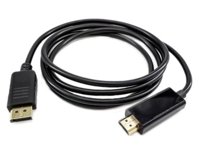 Cablu DisplayPort (DP) la HDMI ACTIVE, 3m, tata, conductor cupru, conectori auriti foto