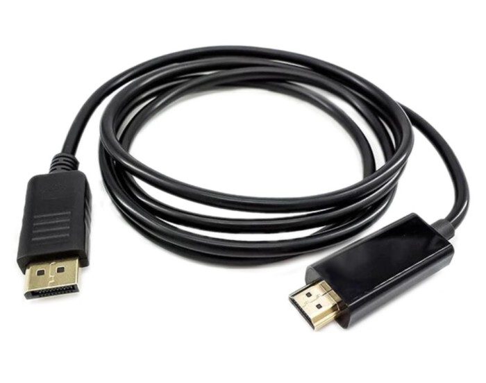 Cablu DisplayPort (DP) la HDMI ACTIVE, 3m, tata, conductor cupru, conectori auriti