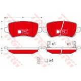 Set placute frana spate TRW, Kia Venga, 2010-; Opel Astra G, Astra H, Combo, 2001-, Corsa C (X01), 2000-2009, Meriva 2003-2017, Zafira B, 2005-2019,