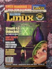✅ 📚 REVISTA MAXIMUM LINUX * AUGUST SEPTEMBRIE 2000 * FĂRĂ CD * REVISTĂ &Icirc;N LIMBA ENGLEZĂ * 96 DE PAGINI * CELE MAI BUNE CĂRȚI
