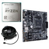 Kit Placa de baza MSI A520M-A PRO, AMD Ryzen 3 3200G 3.6GHz, Cooler CPU inclus, Asus