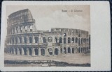 Carte postala, Roma, Il Colosseo, perioada interbelica