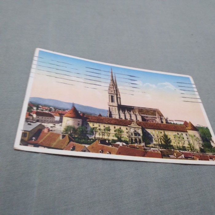 CARTE POSTALA 1935 CIRCULATA LA CLUJ