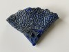 Ceramica smaltuita de Studio, culoare lapis lazuli, sfarsit de sec. 20