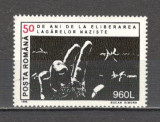 Romania.1995 50 ani eliberarea lagarelor DR.644, Nestampilat