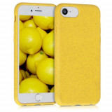 Husa pentru Apple iPhone 8/iPhone 7/iPhone SE 2, Fibre vegetale, Galben, 49106.06, Carcasa