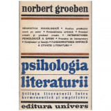 Norbert Groeben - Psihologia literaturii - 100098