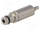 Pin tată pneumatic HARTING pentru cablu &Oslash;3mm, alamă, rezistență 10000 cicluri