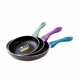 Set 3 Tigai aluminiu Livoo MEP101, acoperire ILAG , diametru 20, 24 si 28 cm