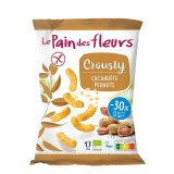 Pufuleti cu Arahide Fara Gluten Bio Crousty 75 grame Le Pain Des Fleurs