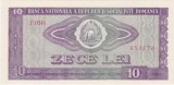 Bancnotă Rom&acirc;nia 10 lei 1966, Republica Socialistă Rom&acirc;nia, serie F.0344