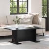 VidaXL Masă de cafea Stejar negru 103.5 x 60 x 40 cm Lemn compozit