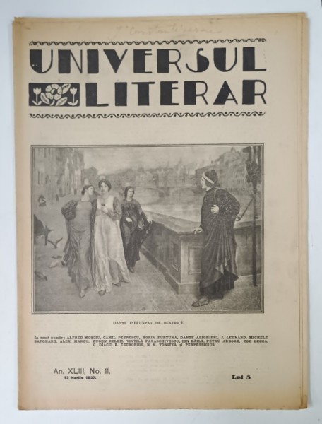 UNIVERSUL LITERAR , No.11 , 1927