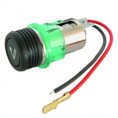 Bricheta auto Carpoint 12V cu lumina , model Euro 22mm , 1 buc.