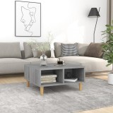 VidaXL Masă de cafea, gri sonoma, 60x60x30 cm, lemn prelucrat