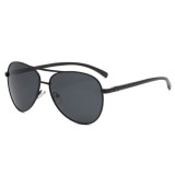 Ochelari de Soare, Barbati - Techsuit (2150) - Black / Black Gray