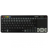 Telecomanda cu tastatura, Thomson, 4 in 1, Negru