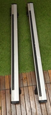 Bare auto transversale Thule Evo WingBar Mitsubishi outlander (Mk.III) foto