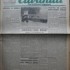 Cuvantul , ziar al miscarii legionare , 23 ianuarie 1941 , numarul 97