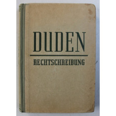 DUDEN - RECHTSCHREIBUNG , 1952