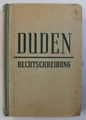 DUDEN - RECHTSCHREIBUNG , 1952 foto