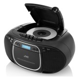 Radiocasetofon cu player CD JVC RC-E561B-DAB, 2 x 1.5 W RMS, Bluetooth/USB/MP3,